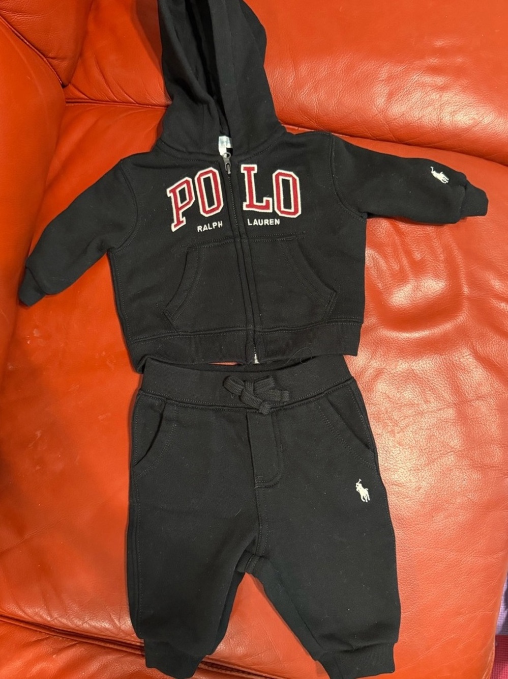 Polo Ralph Lauren Cotton-Blend Fleece Hoodie and Jogger Set